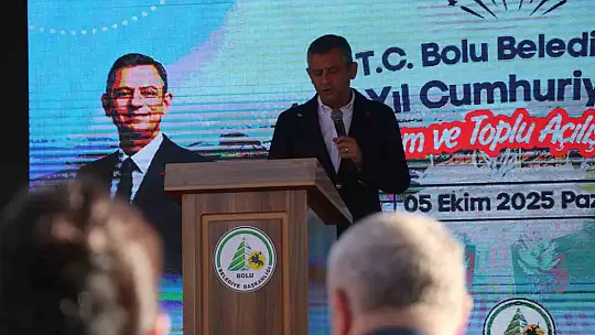 CHP Genel Başkanı Özel: