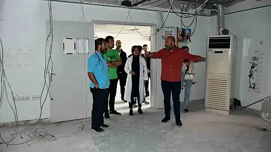 Çocuk acil servisinde çalışmalarda sona gelindi