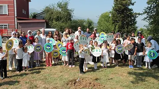 Çocuklara organik ve iyi tarım uygulamaları öğretildi