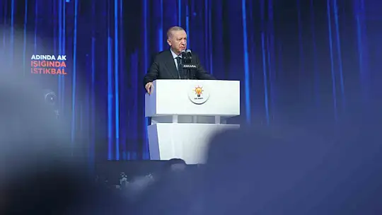 Cumhurbaşkanı Erdoğan, AK Parti 8'inci Olağan Büyük Kongresi'nde konuştu