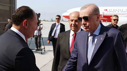 Cumhurbaşkanı Erdoğan KKTC'de