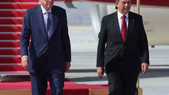 Cumhurbaşkanı Erdoğan KKTC'de