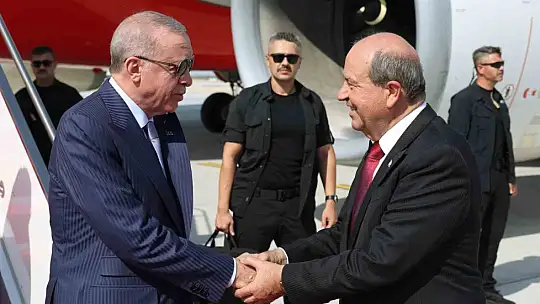 Cumhurbaşkanı Erdoğan KKTC'de