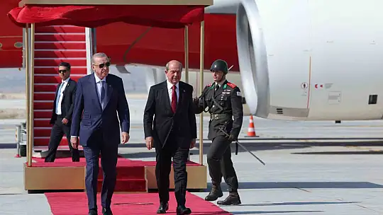 Cumhurbaşkanı Erdoğan KKTC'de