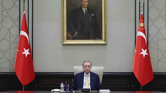 Cumhurbaşkanlığı Kabinesi, Cumhurbaşkanı Recep Tayyip Erdoğan başkanlığında Beştepe'de toplandı.