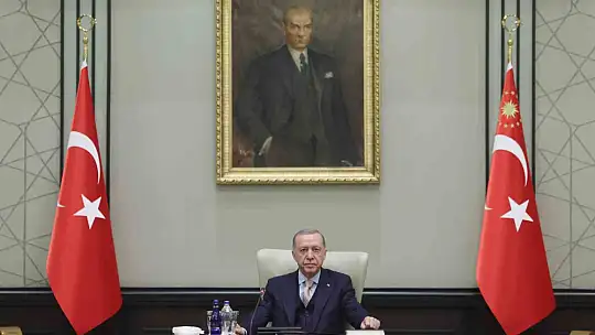 Cumhurbaşkanlığı Kabinesi, Cumhurbaşkanı Recep Tayyip Erdoğan başkanlığında Beştepe'de toplandı.