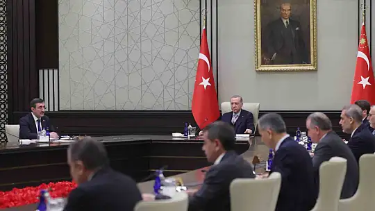 Cumhurbaşkanlığı Kabinesi, Cumhurbaşkanı Recep Tayyip Erdoğan başkanlığında Beştepe'de toplandı.
