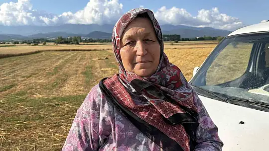 Demirini satmak için yaktıkları kanepe, 10 dönümlük tarlayı küle çevirdi