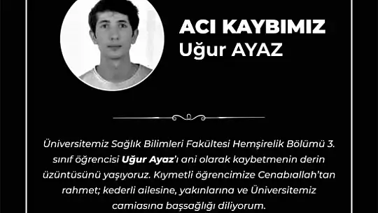 Denizde boğulma tehlikesi geçiren üniversiteli genç hastanede hayatını kaybetti