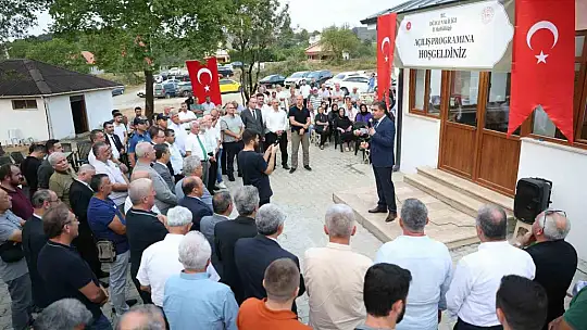 Depremde yıkılan caminin yerine yenisi yapıldı