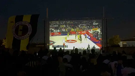 Dev ekranda Euroleague finali heyecanı