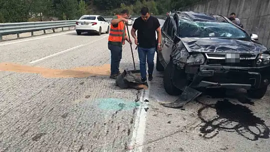 Devrek'te iki ayrı trafik kazasında 2 kişi yaralandı