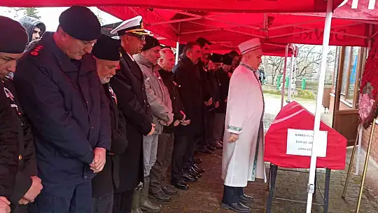 Devrekli Kıbrıs Gazisi son yolculuğuna dualarla uğurlandı