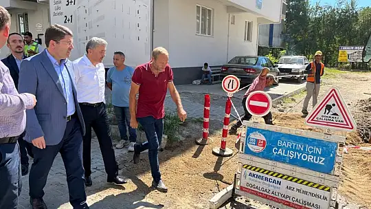 Muhtarlardan Tunç'a doğalgaz teşekkürü