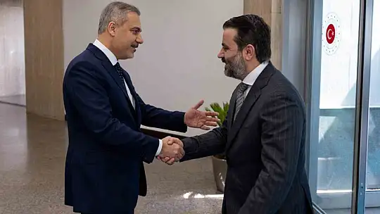 Dışişleri Bakanı Fidan, Suriyeli mevkidaşıyla bir araya geldi