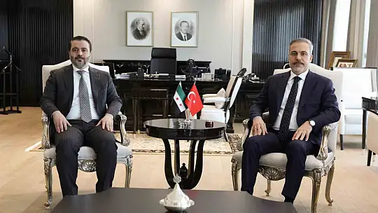 Dışişleri Bakanı Fidan, Suriyeli mevkidaşıyla bir araya geldi