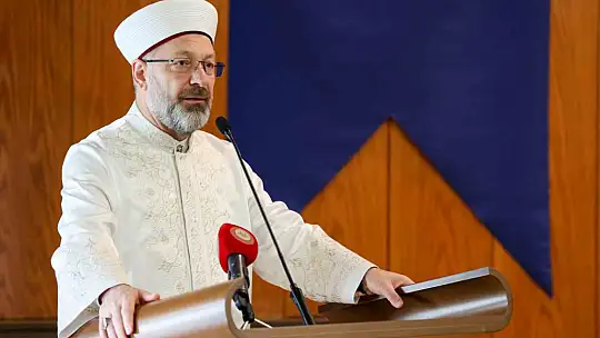 Diyanet İşleri Başkanı Erbaş: