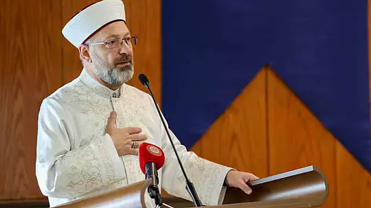 Diyanet İşleri Başkanı Erbaş: