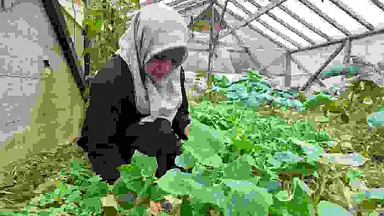 Doğaya aşık üretici kadının başarı hikayesi