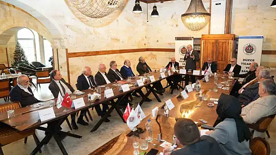 DTSO yüksek istişare kurulu toplandı