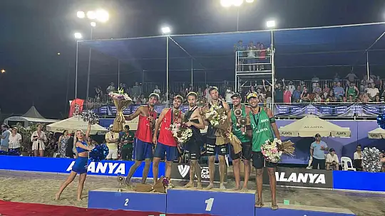 Dünya Plaj Voleybolu Pro Tur'un Alanya etabı tamamlandı