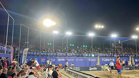 Dünya Plaj Voleybolu Pro Tur'un Alanya etabı tamamlandı