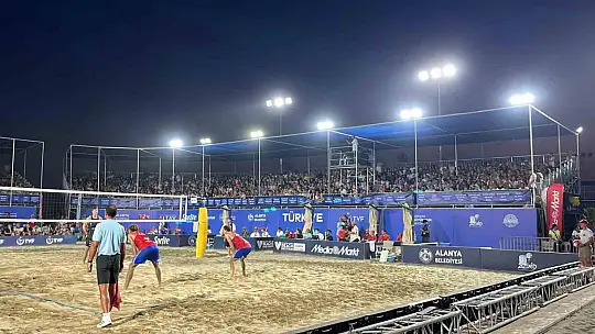 Dünya Plaj Voleybolu Pro Tur'un Alanya etabı tamamlandı