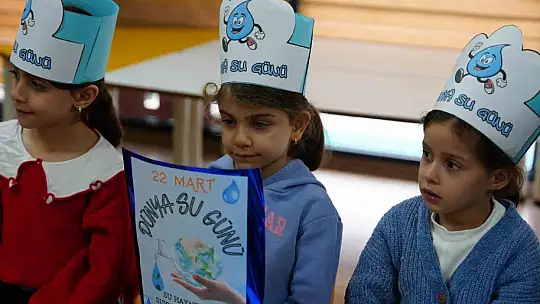 Dünya su günü farkındalığı oluşturuluyor