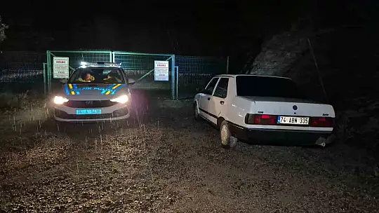 Polisten 30 kilometre kaçabildi