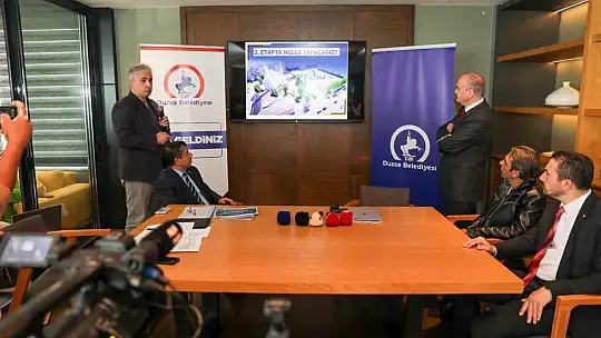 Düzce Cedidiye Kent Meydanı Projesi 2. etap başlıyor