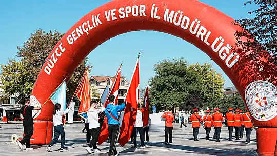 Düzce'de 'Amatör Spor Haftası' etkinlikleri kortej ile başladı