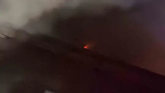 2 katlı ahşap evde yangın