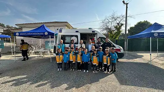 Düzce'de 407 öğrenciye sağlık eğitimi verildi