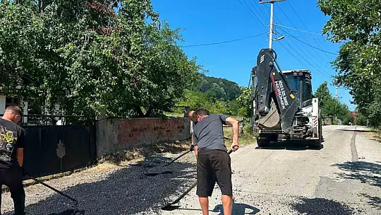 Asfalt ve yama çalışmaları sürüyor
