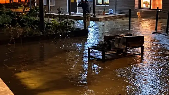 Düzce'de aşırı yağışlar etkili oldu