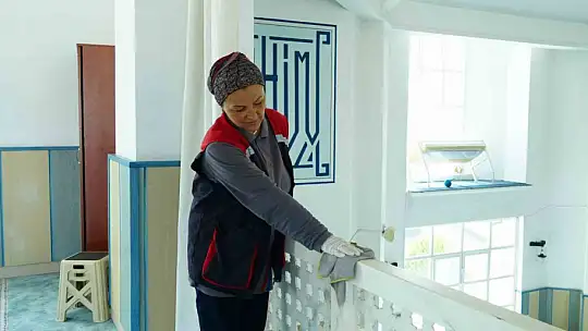Düzce'de camiler temizleniyor