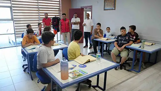 Düzce'de çocuklar yaz tatilini dolu dolu geçiriyor