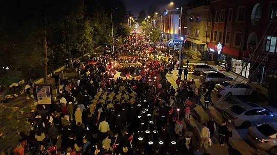 Düzce'de Cumhuriyet coşkusu