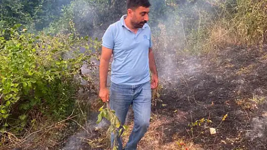 Fındıklıkta korkutan yangın