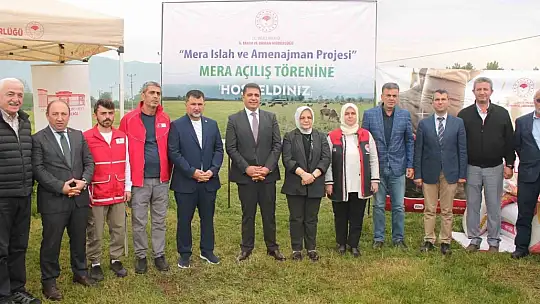 Düzce'de ıslahı tamamlanan meralar hizmete açıldı