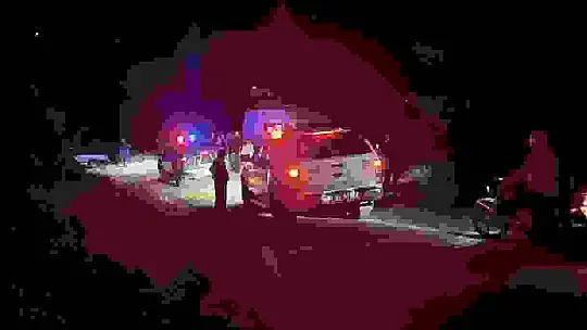 Kontrolden çıkan araç şarampole uçup takla attı