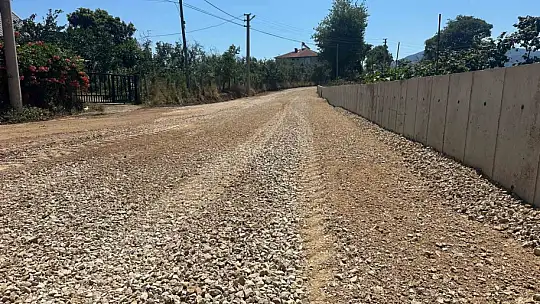 Köylerde alt yapı çalışmaları sürüyor