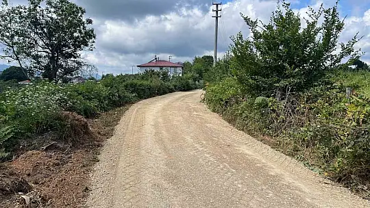 Köylerde alt yapı çalışmaları sürüyor