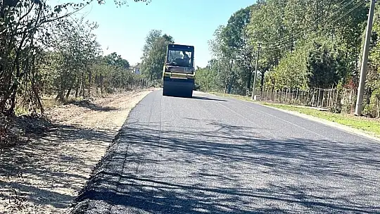 Düzce'de köylerin ulaşım konforu artıyor