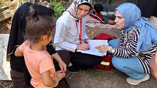 Mevsimlik tarım işçilerine sağlık taraması yapıldı