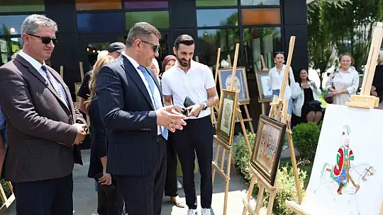 Düzce'de minyatür sanatı sergisi açıldı
