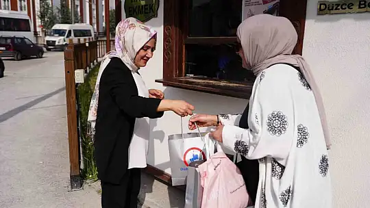 Düzce'de örnek farkındalık