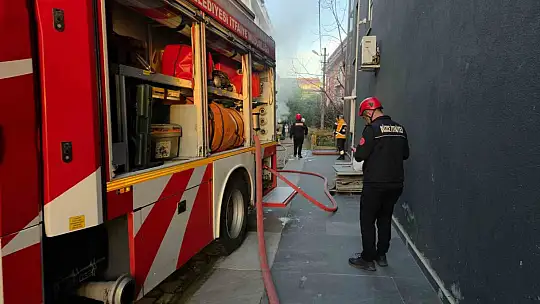 Düzce'de sabah saatlerinde korkutan yangın