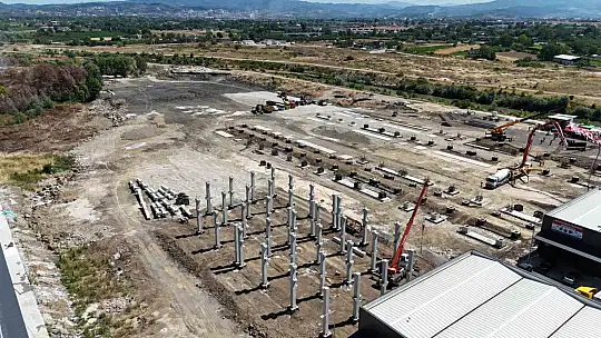 Düzce'de sanayi sitesinin 2 etabı için temeller atıldı
