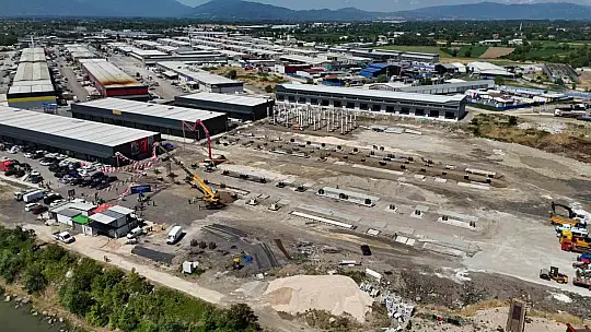 Düzce'de sanayi sitesinin 2 etabı için temeller atıldı